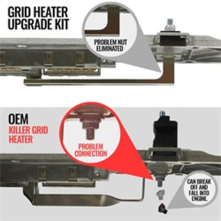 BD Diesel Killer Grid Heater Upgrade Kit: Dodge Ram 2500/3500 2007-2024 5.7L/5.9L/6.4L/6.7L Diesel