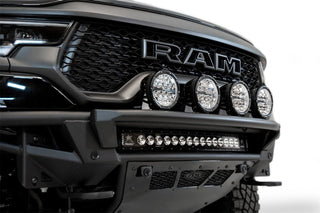 Addictive Desert Designs PRO Bolt-On Front Bumper w/ Sensors: Ram 1500 TRX (2019-24) - Hammer Black/Satin Black
