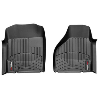 WeatherTech FloorLiner Front Floor Mats (Black): Dodge Ram 2002 - 2009 4WD (1500, 2500, 3500)