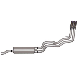 Gibson Stainless Steel 2.5in Cat-Back Dual Sport Exhaust: Dodge Ram 1500 SLT (2002-2010)