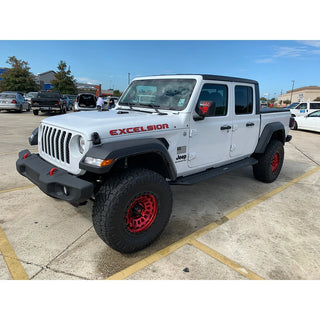 Go Rhino Dominator Extreme D6 SideStep Kit w/ Brackets: Fits Most Jeep Gladiator Models (2018-2026)