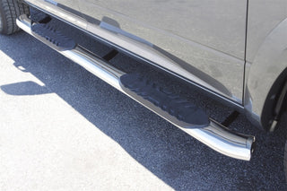 LUND 5in Oval Curved SS Nerf Bars Polished: Fits Ram 2009-2024 3.6L/5.7L Hemi 6.7L Diesel 6.4L 392