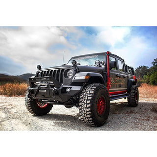 Go Rhino Dominator Extreme D1 SideSteps Complete Kit w/ Brackets: Fits Most Jeep Gladiator Models (2018-2026)