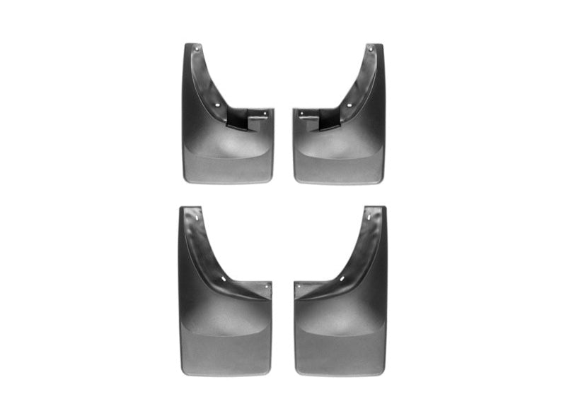 WeatherTech 06-08 Dodge Ram Truck No Drill Mudflaps - Black