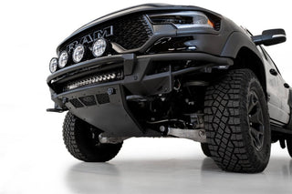 Addictive Desert Designs PRO Bolt-On Front Bumper w/ Sensors: Ram 1500 TRX (2019-24) - Hammer Black/Satin Black