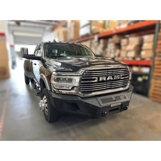 Go Rhino BR11 Series Heavy Duty Front Bumper Replacement: Ram 2500 / 3500 (2019-2026) - Textured Black