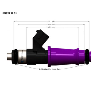 Injector Dynamics Injectors: Dodge Ram SRT-10 / Viper 1996 - 2006