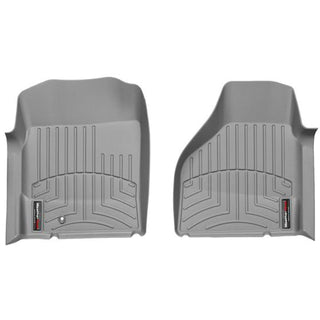 WeatherTech FloorLiner Front Floor Mats (Gray): Dodge Ram 2002 - 2009 4WD (1500, 2500, 3500)