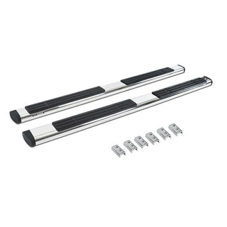 Go Rhino 6in OE Xtreme Stainless Steel SideSteps Kit w/ Brackets: Fits Most Ram 1500 / 1500 Classic Models (2011-2024)