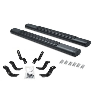 Go Rhino 6in OE Xtreme Complete Side Steps Kit w/ Brackets: Fits Most Dodge / Ram 1500 / 2500 / 3500 Models (2002-2026)
