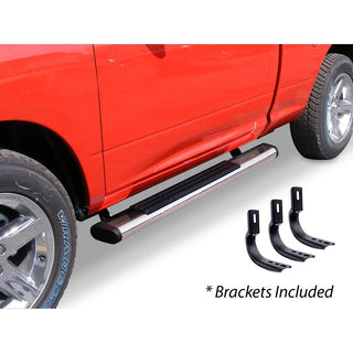Go Rhino 6in OE Xtreme Stainless Steel SideSteps Kit w/ Brackets: Fits Most Dodge / Ram 1500 / 2500 / 3500 Models (2002-2026)