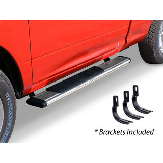 Go Rhino 5in OE Xtreme Low Profile Complete Sidestep Kit w/ Brackets: Fits Most Dodge / Ram 1500 / 2500 / 3500 Models (2002-2026)