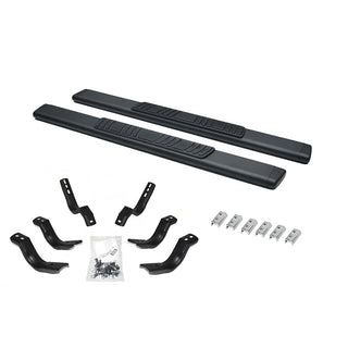 Go Rhino 5in OE Xtreme Low Profile Complete Sidestep Kit w/ Brackets: Fits Most Dodge / Ram 1500 / 2500 / 3500 Models (2002-2026)