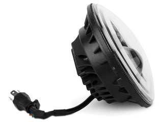 Raxiom Axial Halo Headlights w/ DRL Amber Signals Clear Lens: Jeep Wrangler TJ/JK 1997-2018 4.0L I6 / 3.8L V6