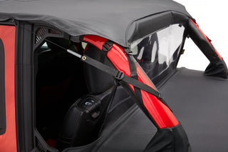 Bestop Duster Deck Cover (Black Diamond) (REAR): Jeep Wrangler JL 2018-2023