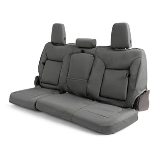 Covercraft 21-24 Dodge Durango Endura PrecisionFit Custom Front Row Seat Covers - Silver/Silver