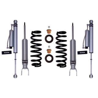 Bilstein 6112 Strut & Spring + Rear B8 5160 Reservoir Shocks Set w/0-2.8" lift - 2009-2018 Ram 1500 4WD