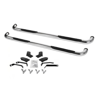 Go Rhino 4000 Series 3" Round Tube Side Steps - Cab Length: Fits Most Dodge / Ram 2500 / 3500 Models (2002-2026)