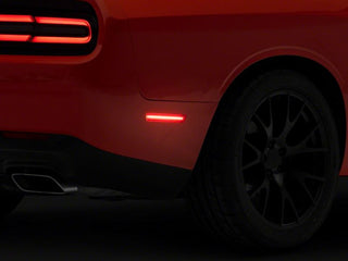 Raxiom Axial Series LED Side Marker Lights: Fits Most Dodge Challenger Models (2015-2023) - Clear