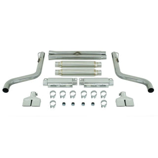 MBRP Cat-Back 3" Dual Split Rear Exhaust: Dodge Challenger 5.7L Hemi 2009 - 2014