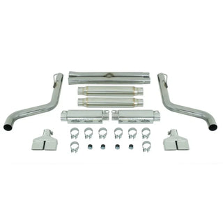 MBRP Cat-Back 3" Dual Split Rear Exhaust: Dodge Challenger 5.7L Hemi 2009 - 2014