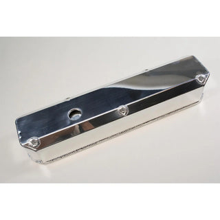 PRW Fabricated Polished Aluminum Valve Covers w/ Mounting Hardware: Fits Most Hemi Models