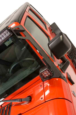 Fishbone Offroad Light Bar Bracket: Jeep Wrangler (07-17) / Wrangler JK (18)