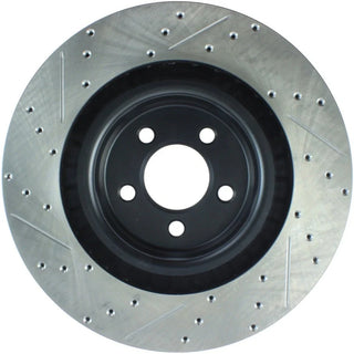 Stoptech Drilled & Slotted Front Brake Rotors: Chrysler 300 / Dodge Challenger / Charger / Magnum 06-24