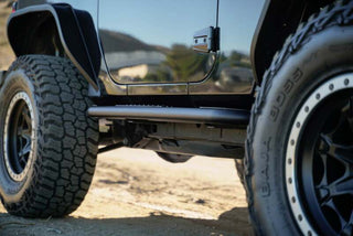DV8 Offroad Body/Pinch Weld Side Steps (LH/RH): Jeep Wrangler JK 2007-2018 3.8L/3.6L V6