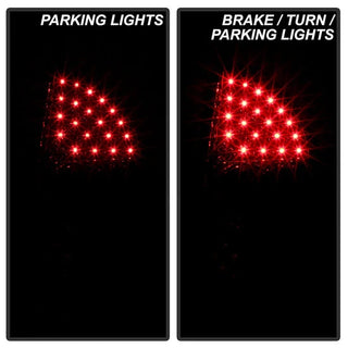 Spyder Smoke LED Tail Lights: Chrysler 300 2005 - 2007