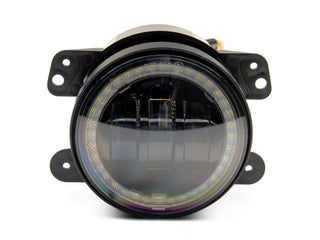 Raxiom Axial Series 4-Inch LED Fog Lights w/ Halo: Fits Most Jeep Wrangler Models (2007-2018)