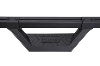 Dee Zee Hex Series Aluminum Textured Black Super Cab Side Steps: Dodge Ram 1500 (99-10) / Ram 2500 (99-02) / Ram 3500 (99-02) / Jeep Wrangler (07-20)