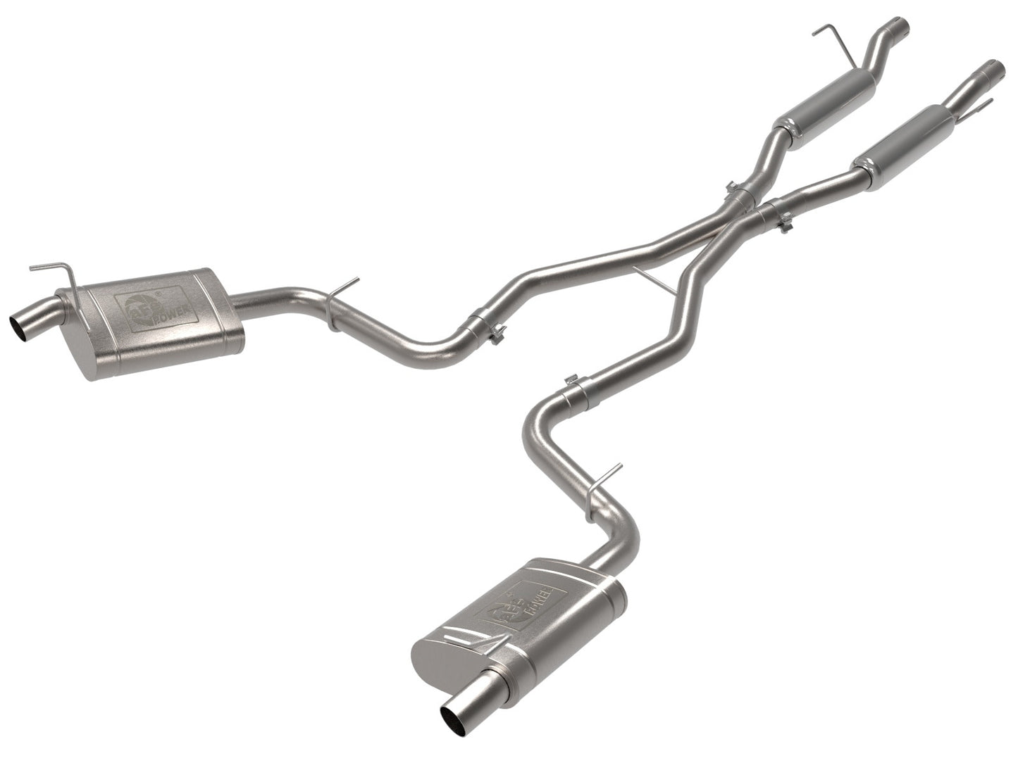 AFE Vulcan Exhaust System: Jeep Grand Cherokee L 2022 - 2025 (3.6L V6 & 5.7L Hemi)