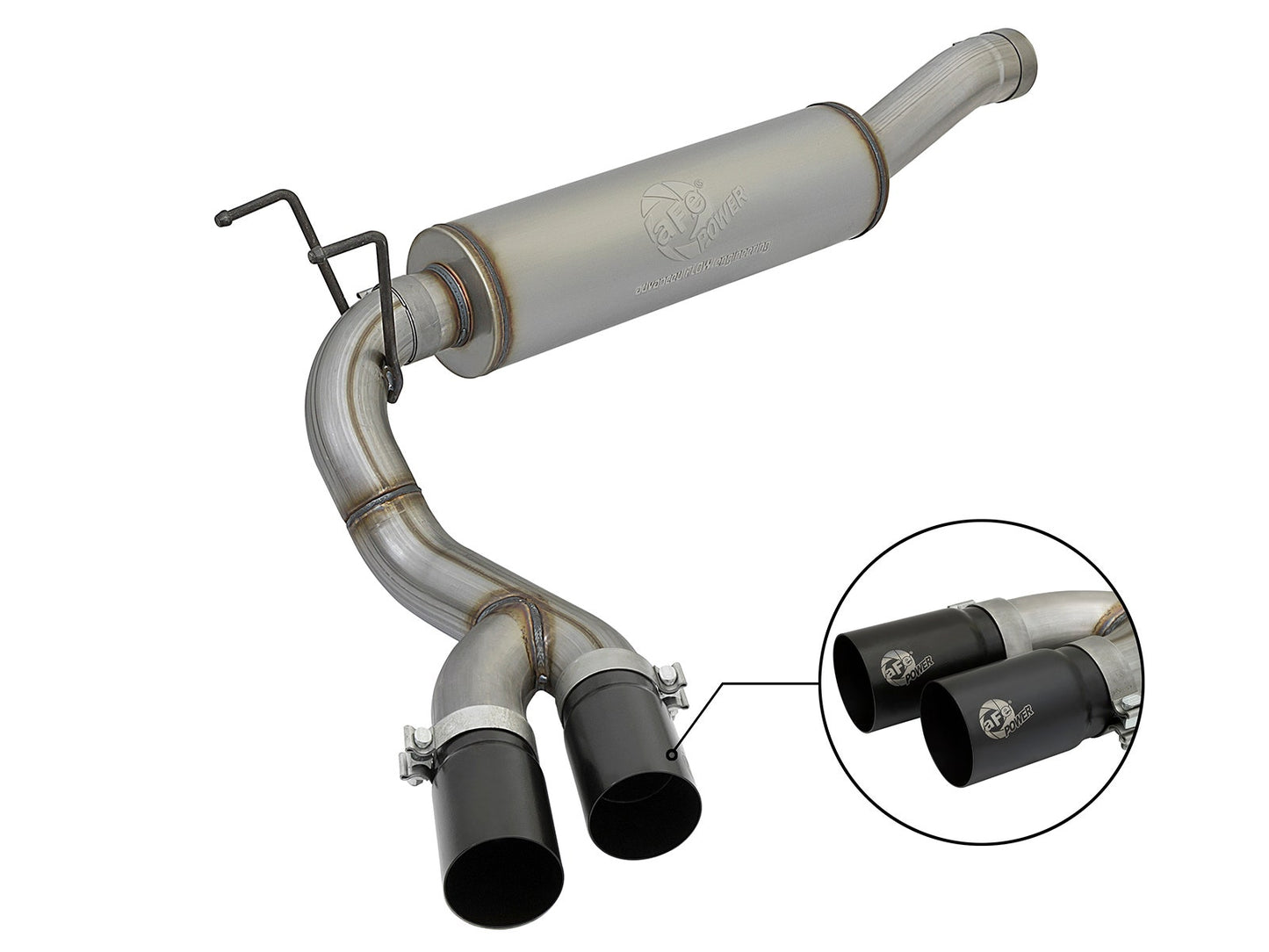 AFE Rebel Series Exhaust System: Ram 6.4L 392 2500 / 3500 2014 - 2018