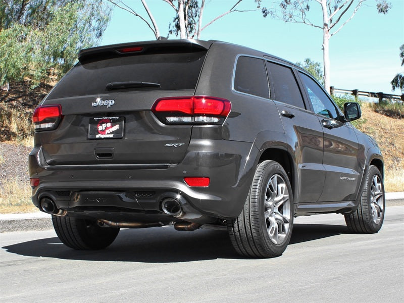 AFE Mach Force Exhaust System: Jeep Grand Cherokee 6.4L SRT 2012 - 2021