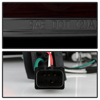 Spyder Smoke LED Tail Lights: Chrysler 300 2005 - 2007