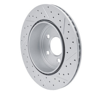 DFC Geoperformance Rear Left Drilled & Slotted Rotor for Chrysler 300 (Part #830-39018L)