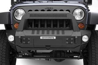 Go Rhino Trailline 10 Light Mount Bar: Fits Most Jeep Wrangler / Gladiator Models (2007-2026)