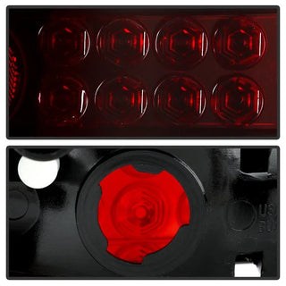 Spyder Black LED Tail Lights: Chrysler 300C 2008 - 2010