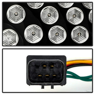 Spyder Black LED Tail Lights: Chrysler 300C 2008 - 2010