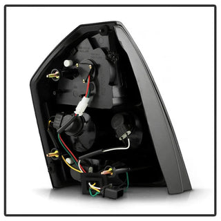 Spyder Black LED Tail Lights: Chrysler 300C 2005 - 2007