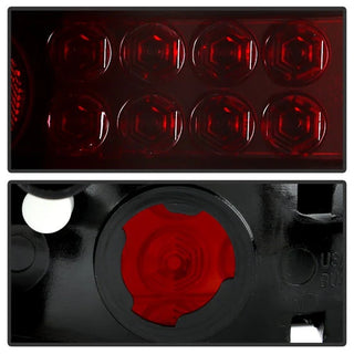 Spyder Black LED Tail Lights: Chrysler 300C 2005 - 2007