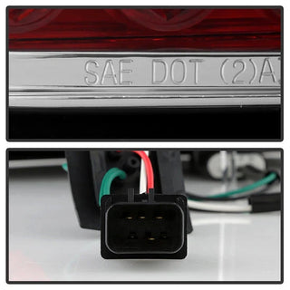 Spyder Chrome LED Tail Lights: Chrysler 300 2005 - 2007