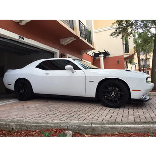 APR Carbon Fiber Front Wind Splitter w/ Rods: Dodge Challenger R/T & SXT 2015 - 2023