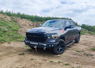 Fishbone Offroad Pike Front Bumper (FRONT): Ram 1500 (2019-2024) - Black
