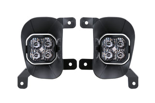Diode Dynamics SS3 Sport Ram Vert Kit Yellow SAE Fog: Ram 1500 2013-2024 5.7L/3.6L