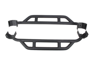 Fishbone Offroad Steel Rock Sliders (2-DOOR): Jeep Wrangler JK (07-18) - Black Textured Powdercoat