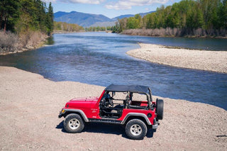 Bestop Header Safari Bikini Spice (F&R): Jeep Wrangler TJ 1997-2002 2.5L / 4.0L