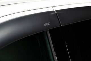 Husky Liners Low Profile Ventvisor 4pc: Jeep Wrangler (07-18) / Grand Cherokee (05-10) - Matte Black