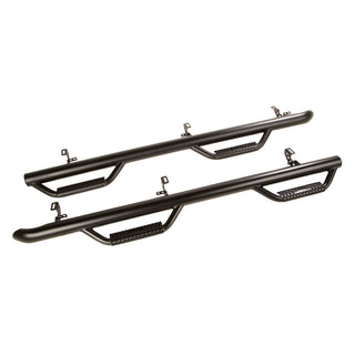 Rugged Ridge Spartan Nerf Bar Textured Black: Jeep Wrangler JL 2018-2024 2.0L/3.6L